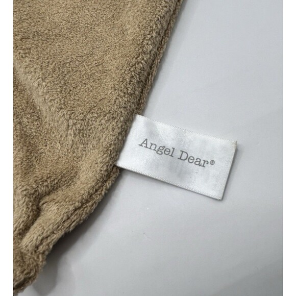 Angel Dear Baby Boy Llama Brown Lovey Security Blanket Soft - Picture 8 of 12